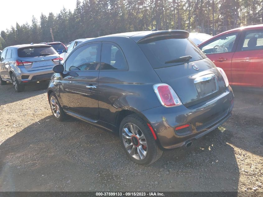 Photo 2 VIN: 3C3CFFBR5FT690418 - FIAT 500 SPORT 