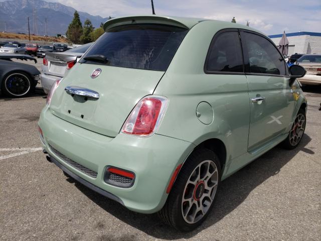 Photo 3 VIN: 3C3CFFBR5FT741416 - FIAT 500 SPORT 