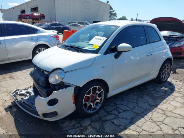 Photo 1 VIN: 3C3CFFBR5FT741500 - FIAT 500 