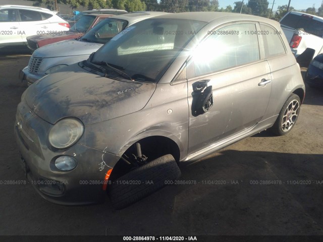 Photo 1 VIN: 3C3CFFBR6CT105003 - FIAT 500 