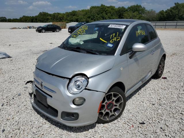 Photo 1 VIN: 3C3CFFBR6CT111092 - FIAT 500 SPORT 