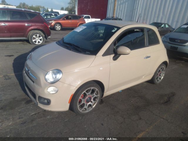 Photo 1 VIN: 3C3CFFBR6CT328531 - FIAT 500 