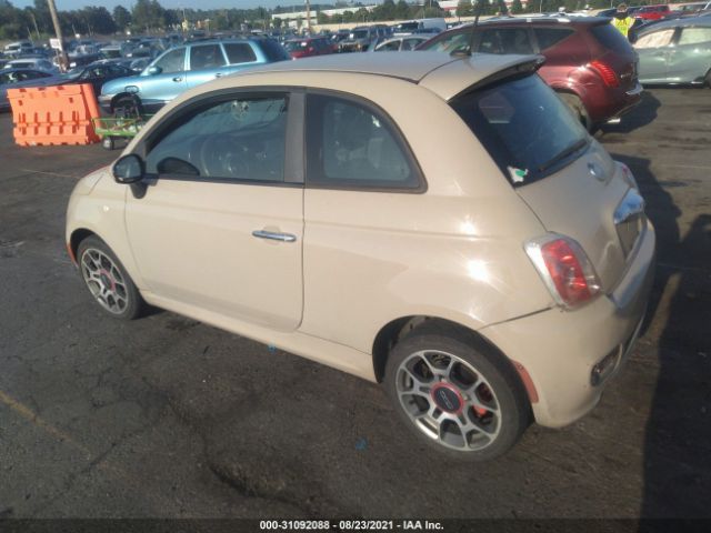 Photo 2 VIN: 3C3CFFBR6CT328531 - FIAT 500 