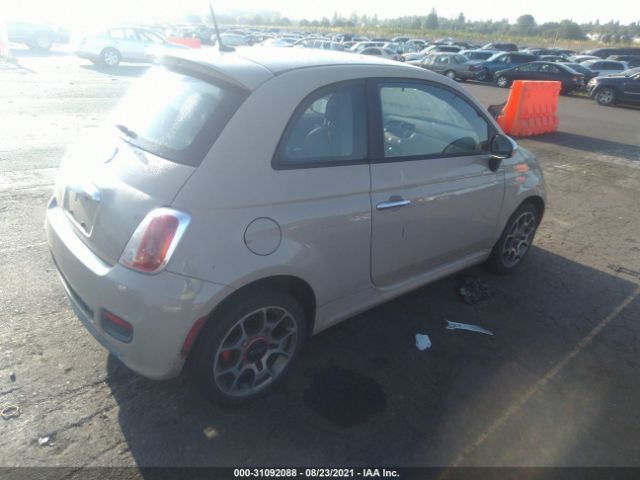 Photo 3 VIN: 3C3CFFBR6CT328531 - FIAT 500 