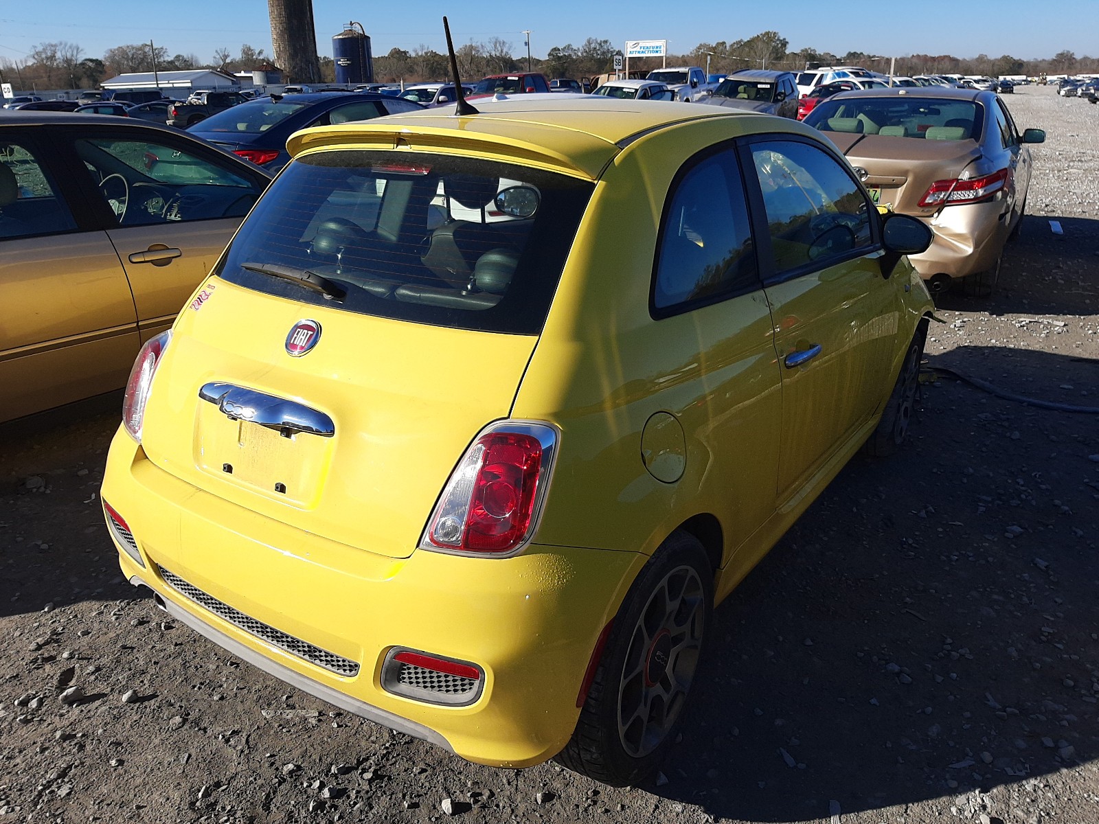 Photo 3 VIN: 3C3CFFBR6CT347922 - FIAT 500 SPORT 