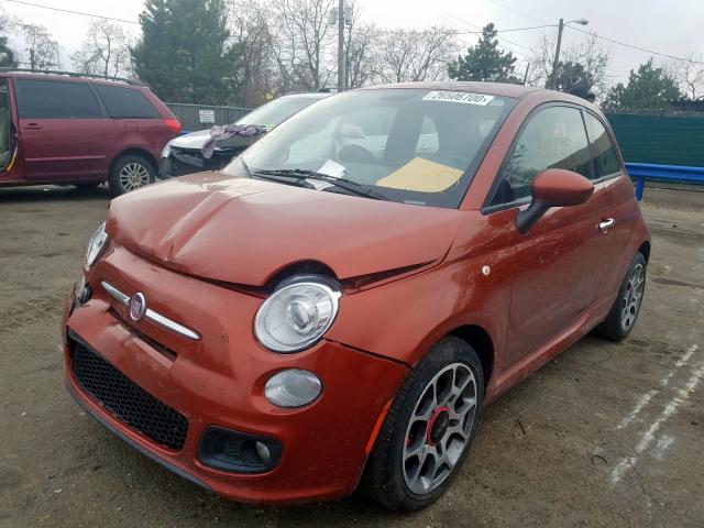 Photo 1 VIN: 3C3CFFBR6ET291709 - FIAT 500 SPORT 