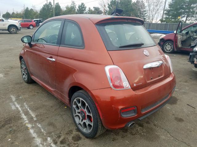 Photo 2 VIN: 3C3CFFBR6ET291709 - FIAT 500 SPORT 