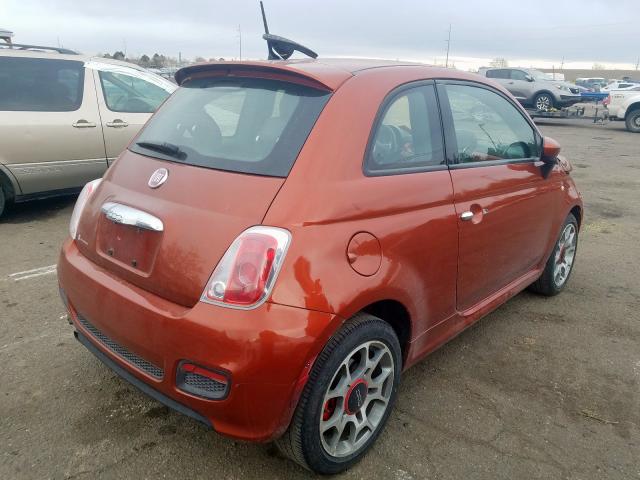 Photo 3 VIN: 3C3CFFBR6ET291709 - FIAT 500 SPORT 