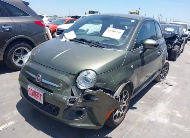 Photo 1 VIN: 3C3CFFBR6FT657458 - FIAT 500 