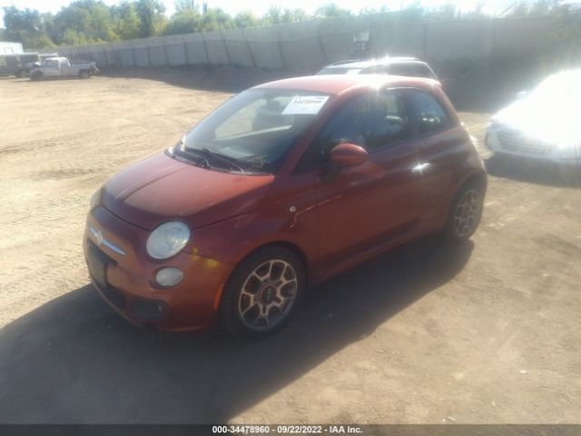 Photo 1 VIN: 3C3CFFBR7CT105818 - FIAT 500 