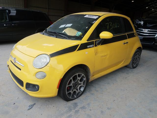 Photo 1 VIN: 3C3CFFBR7CT108539 - FIAT 500 SPORT 