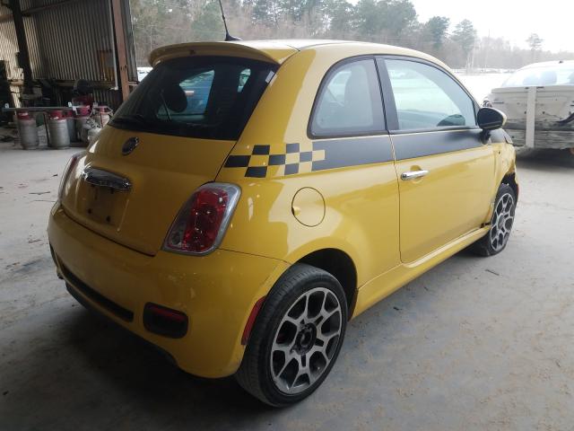 Photo 3 VIN: 3C3CFFBR7CT108539 - FIAT 500 SPORT 