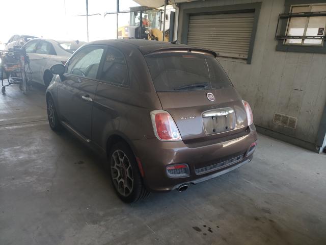 Photo 2 VIN: 3C3CFFBR7CT113787 - FIAT 500 SPORT 