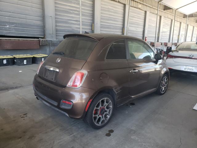 Photo 3 VIN: 3C3CFFBR7CT113787 - FIAT 500 SPORT 