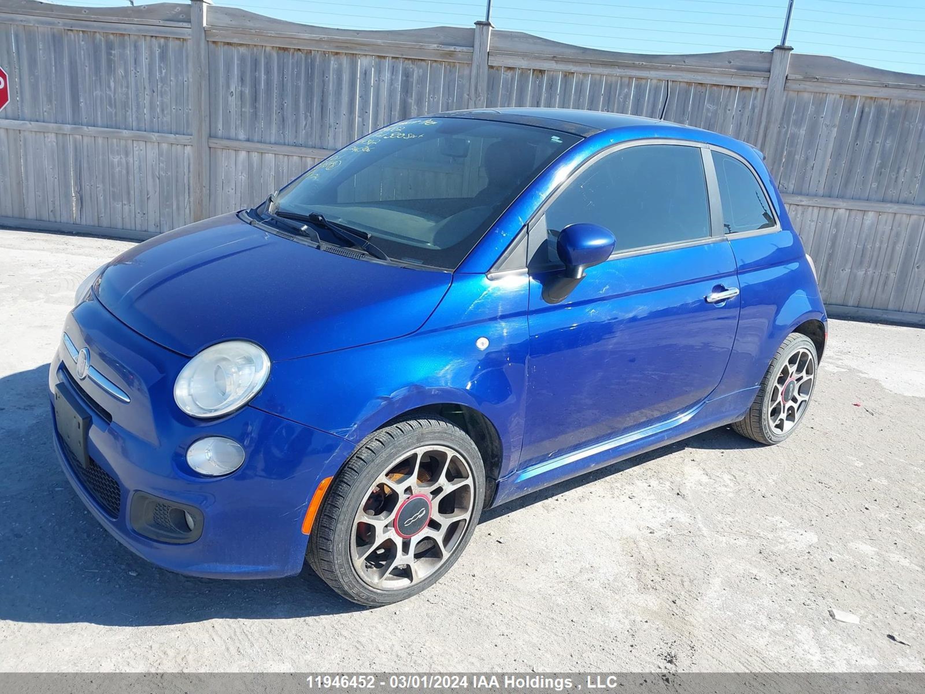 Photo 1 VIN: 3C3CFFBR7CT114342 - FIAT 500 