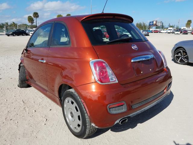 Photo 2 VIN: 3C3CFFBR7CT223514 - FIAT 500 SPORT 