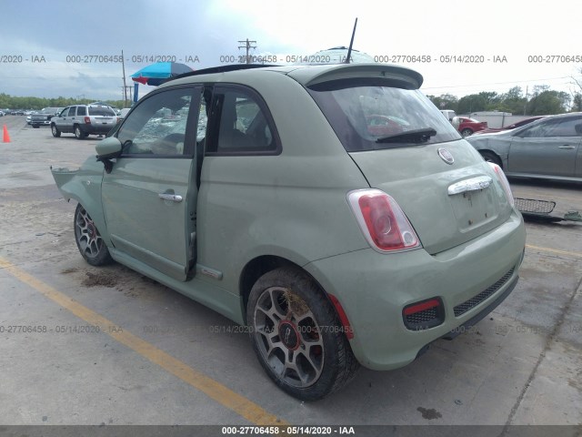 Photo 2 VIN: 3C3CFFBR7CT335617 - FIAT 500 