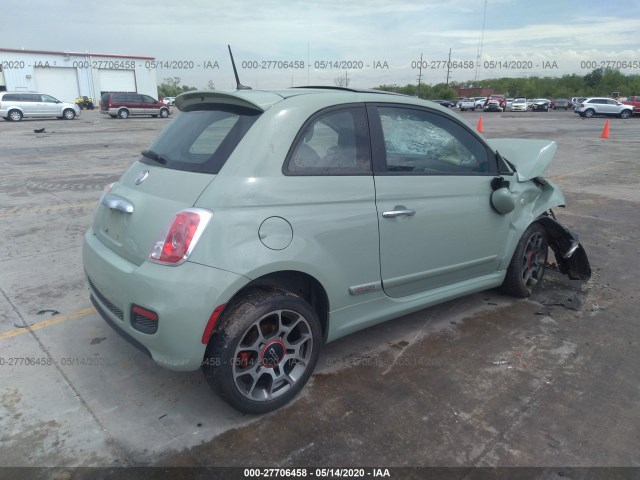 Photo 3 VIN: 3C3CFFBR7CT335617 - FIAT 500 