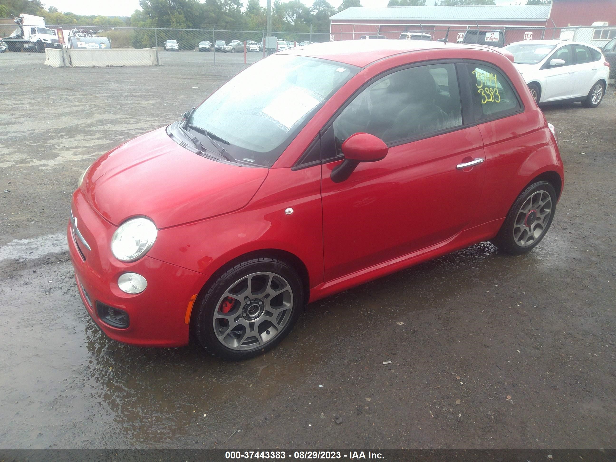 Photo 1 VIN: 3C3CFFBR7CT340428 - FIAT 500 