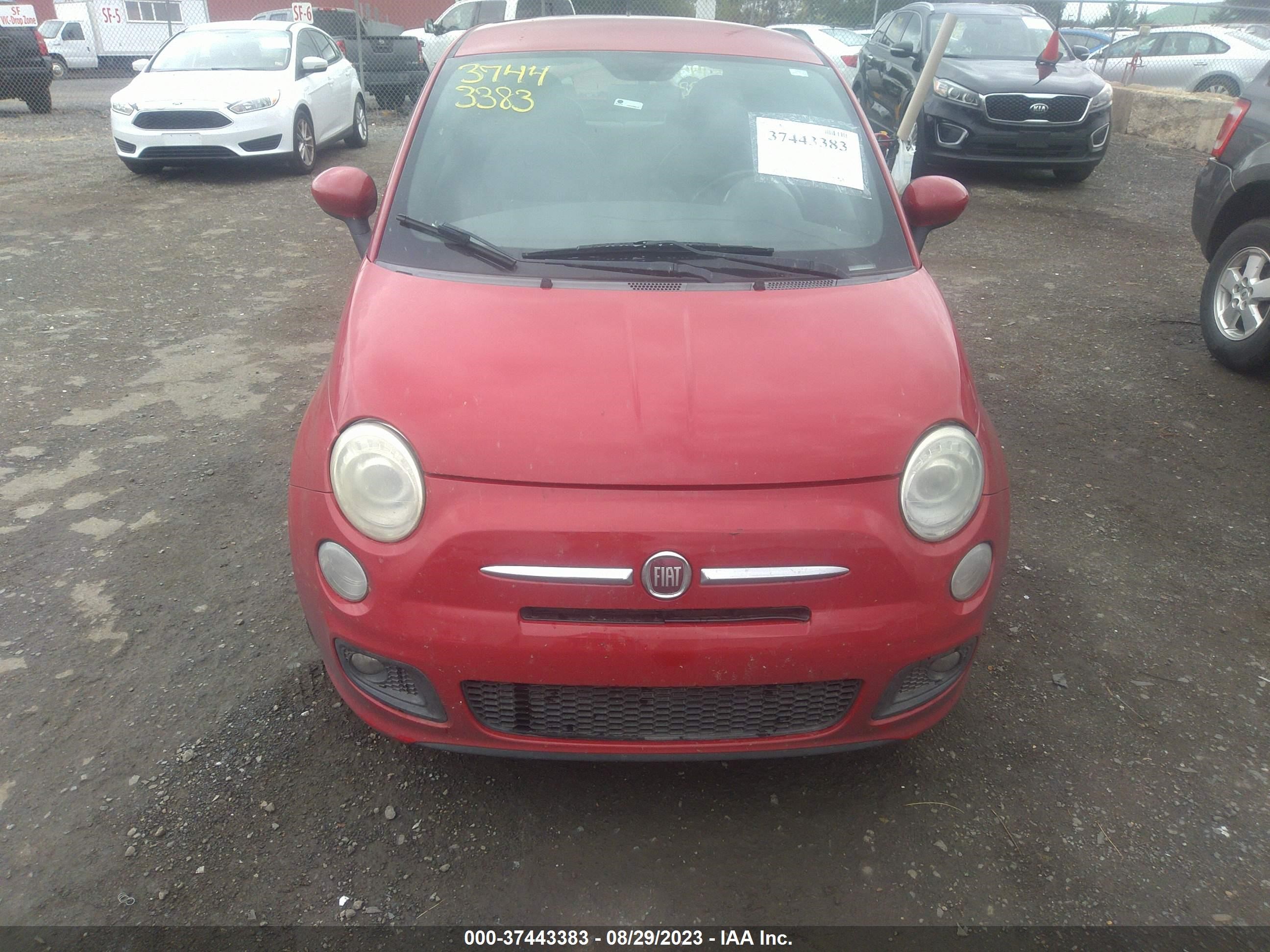 Photo 11 VIN: 3C3CFFBR7CT340428 - FIAT 500 