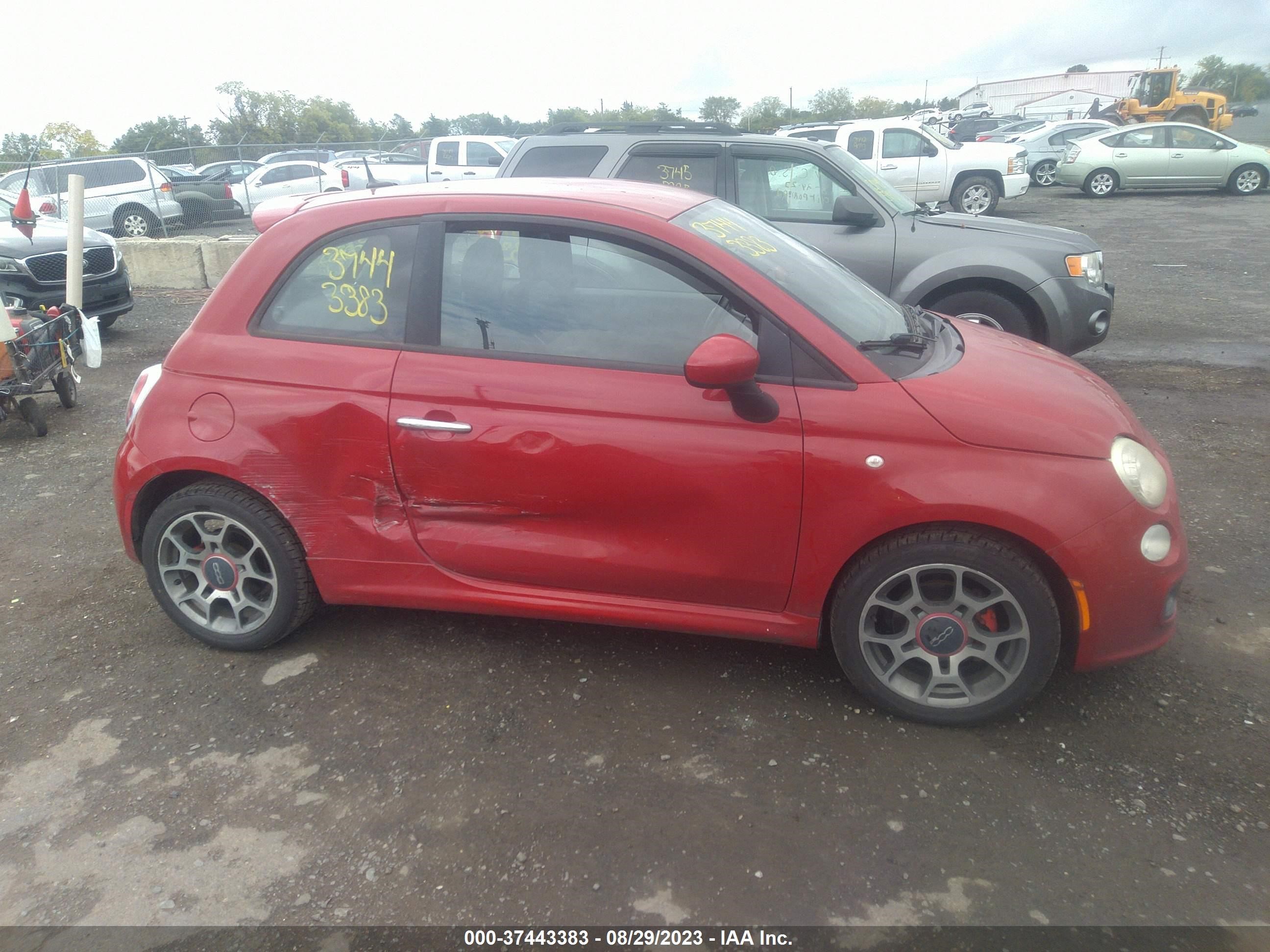 Photo 12 VIN: 3C3CFFBR7CT340428 - FIAT 500 