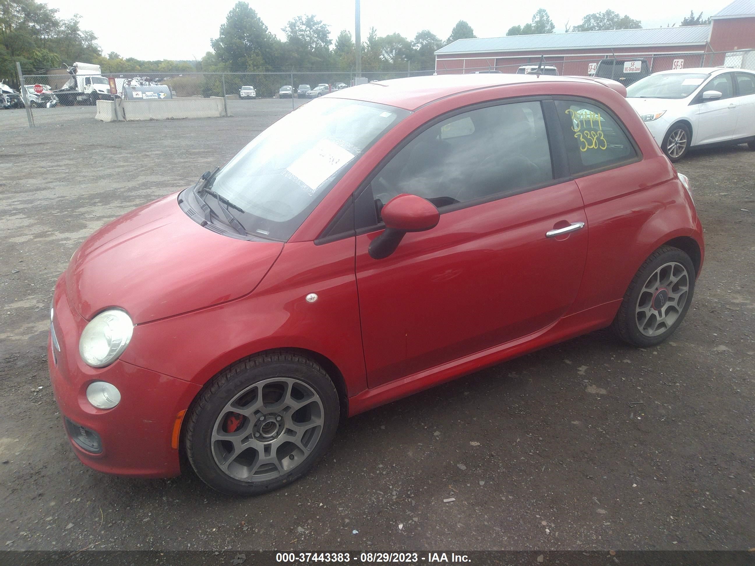 Photo 13 VIN: 3C3CFFBR7CT340428 - FIAT 500 