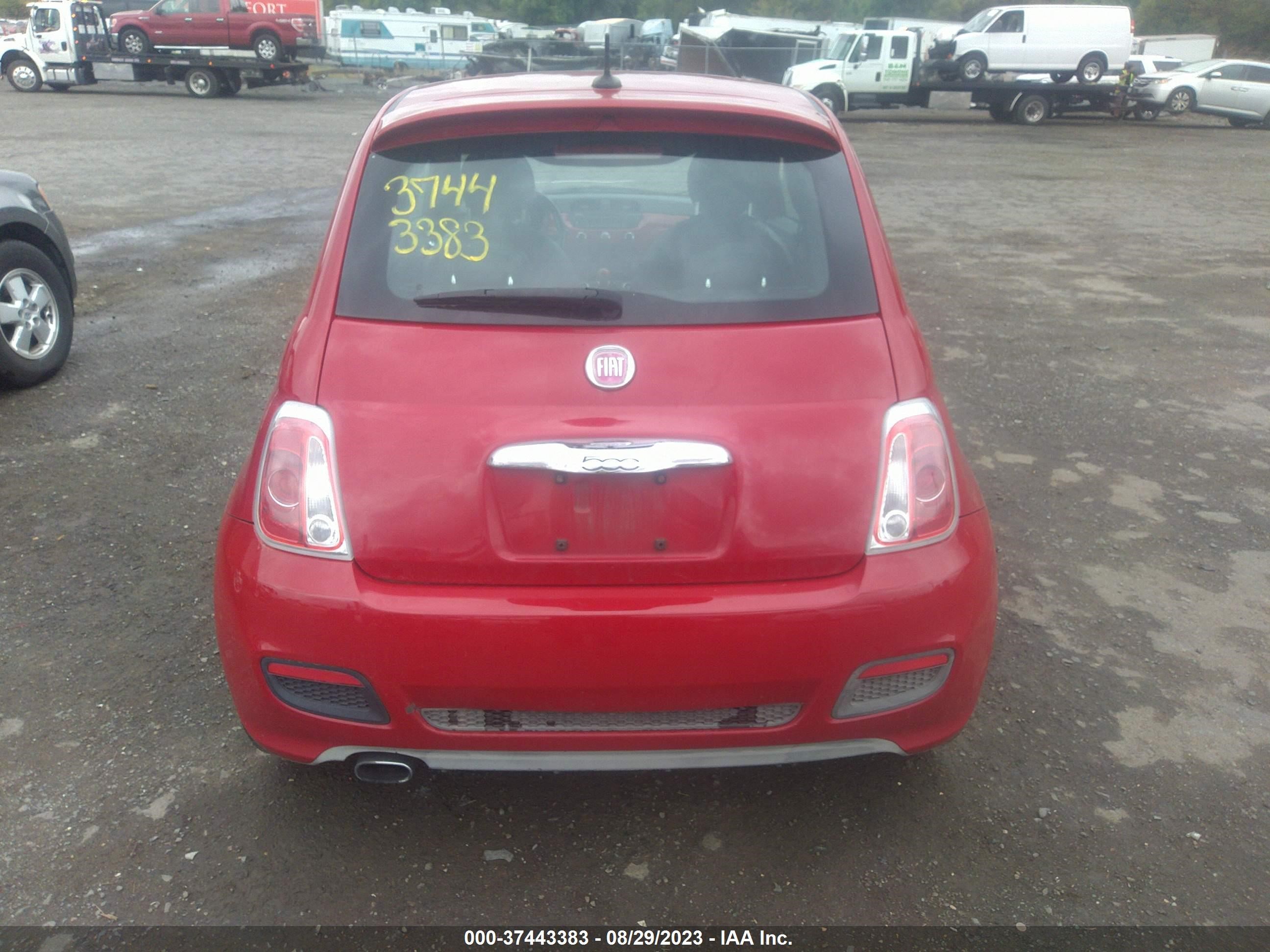 Photo 15 VIN: 3C3CFFBR7CT340428 - FIAT 500 