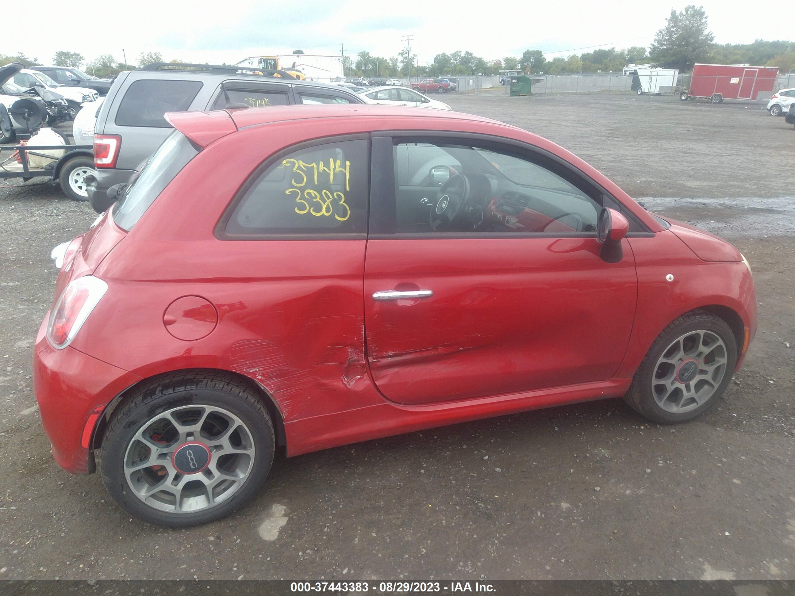 Photo 5 VIN: 3C3CFFBR7CT340428 - FIAT 500 