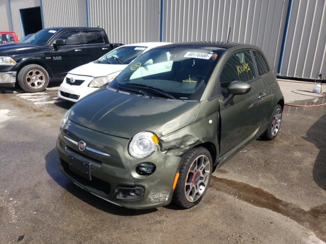 Photo 1 VIN: 3C3CFFBR7CT343944 - FIAT 500 SPORT 