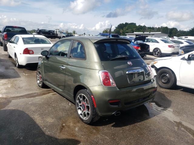 Photo 2 VIN: 3C3CFFBR7CT343944 - FIAT 500 SPORT 