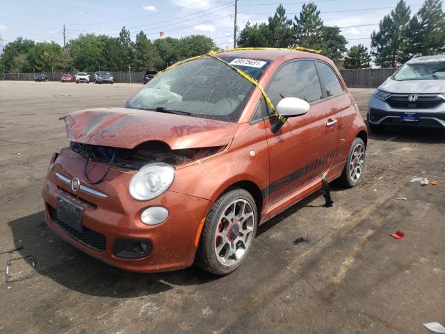 Photo 1 VIN: 3C3CFFBR7CT384297 - FIAT 500 SPORT 