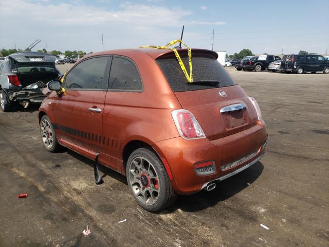 Photo 2 VIN: 3C3CFFBR7CT384297 - FIAT 500 SPORT 