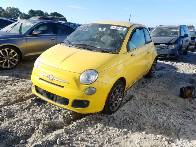 Photo 1 VIN: 3C3CFFBR7DT572254 - FIAT 500 SPORT 