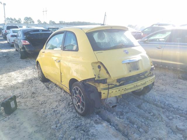 Photo 2 VIN: 3C3CFFBR7DT572254 - FIAT 500 SPORT 