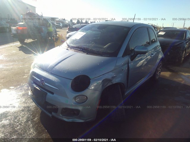 Photo 1 VIN: 3C3CFFBR7DT629052 - FIAT 500 