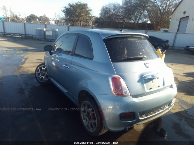 Photo 2 VIN: 3C3CFFBR7DT629052 - FIAT 500 