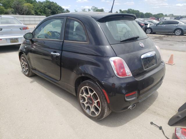 Photo 2 VIN: 3C3CFFBR7DT698047 - FIAT 500 SPORT 