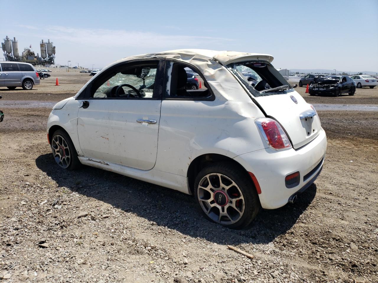 Photo 1 VIN: 3C3CFFBR7FT586173 - FIAT 500 