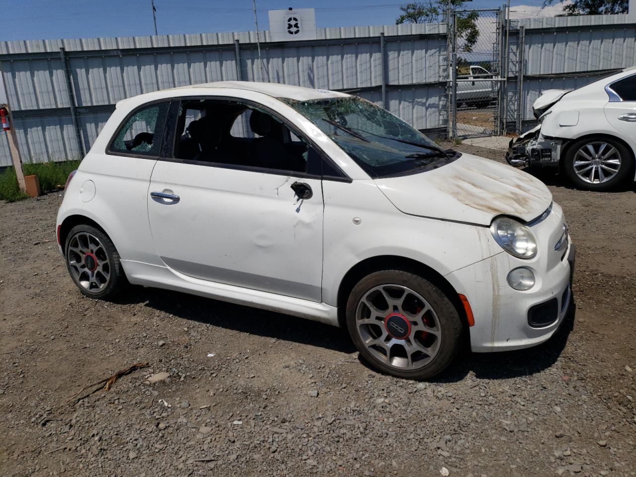 Photo 3 VIN: 3C3CFFBR7FT586173 - FIAT 500 