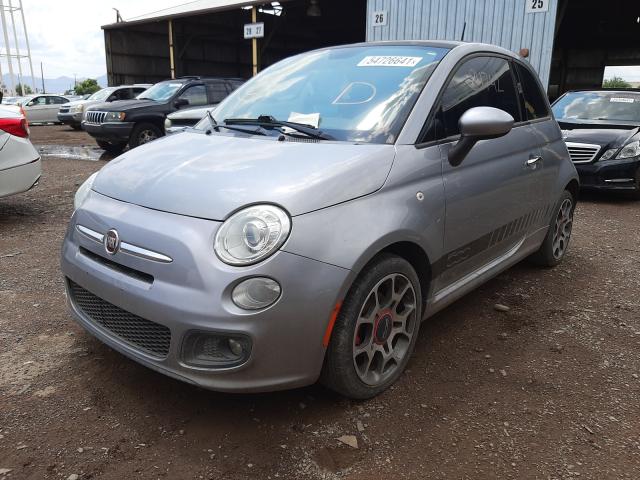 Photo 1 VIN: 3C3CFFBR7FT667190 - FIAT 500 SPORT 