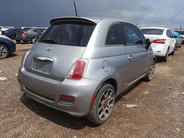 Photo 3 VIN: 3C3CFFBR7FT667190 - FIAT 500 SPORT 