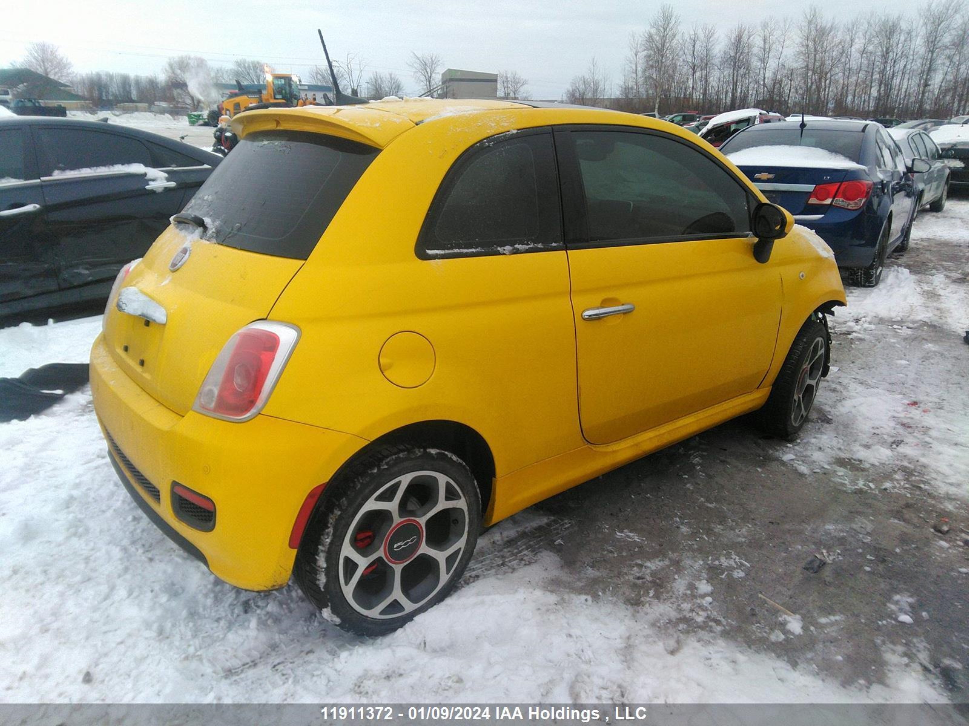 Photo 3 VIN: 3C3CFFBR7GT120714 - FIAT 500 