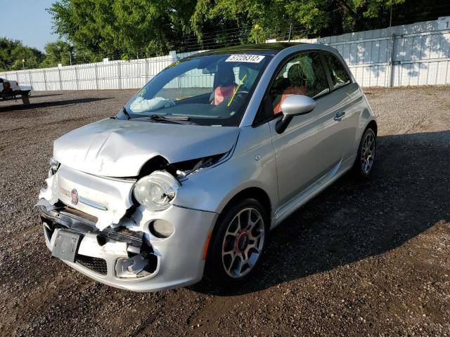 Photo 1 VIN: 3C3CFFBR8CT105620 - FIAT 500 SPORT 