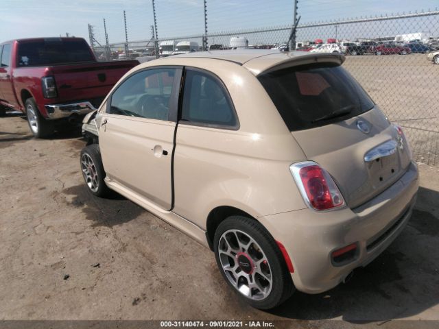 Photo 2 VIN: 3C3CFFBR8CT113572 - FIAT 500 