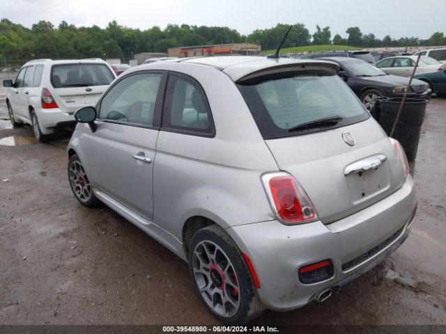 Photo 2 VIN: 3C3CFFBR8CT125687 - FIAT 500 