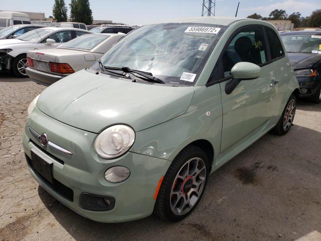 Photo 1 VIN: 3C3CFFBR8CT142683 - FIAT 500 SPORT 