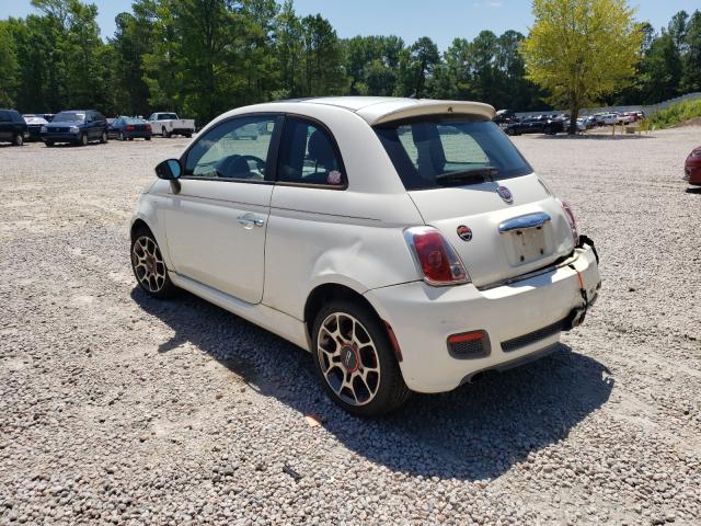 Photo 2 VIN: 3C3CFFBR8CT164358 - FIAT 500 SPORT 