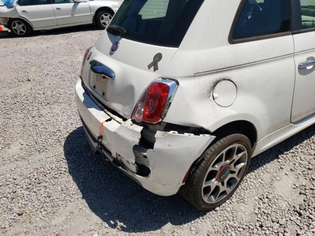 Photo 8 VIN: 3C3CFFBR8CT164358 - FIAT 500 SPORT 