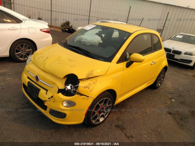 Photo 1 VIN: 3C3CFFBR8CT171827 - FIAT 500 