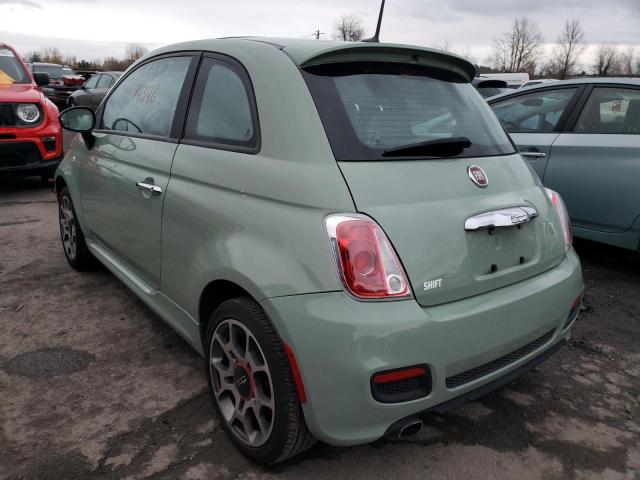 Photo 2 VIN: 3C3CFFBR8CT192547 - FIAT 500 SPORT 